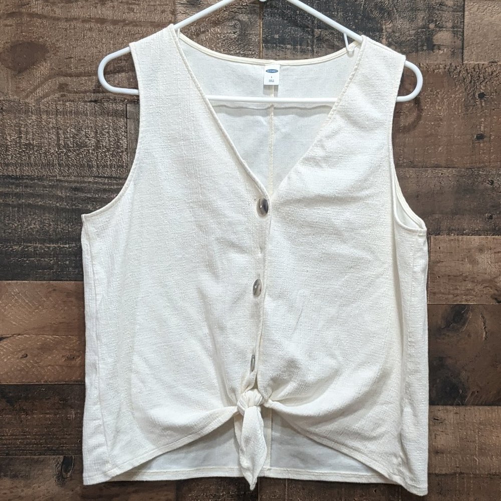 Front Tie Tank top